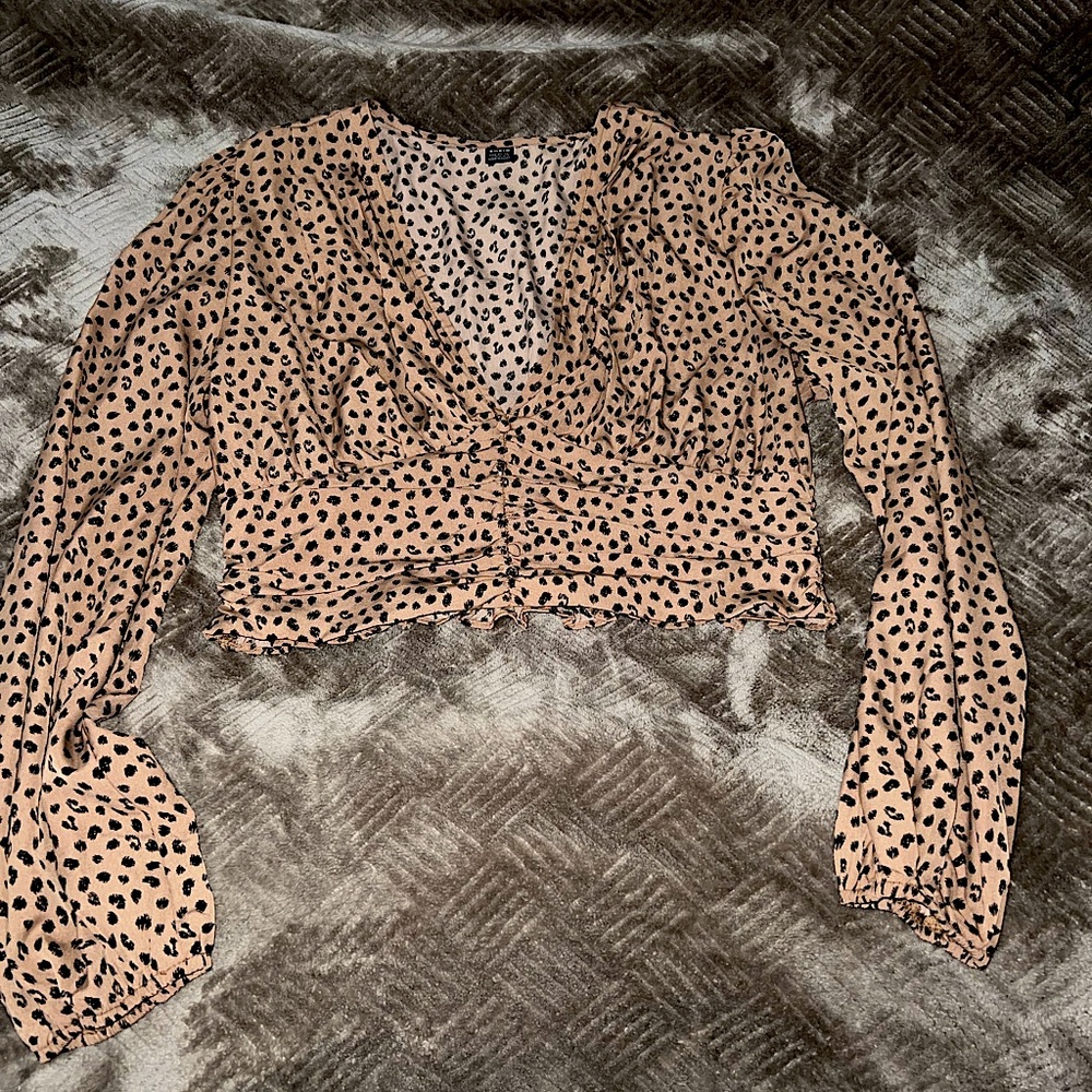 Crop top long sleeve